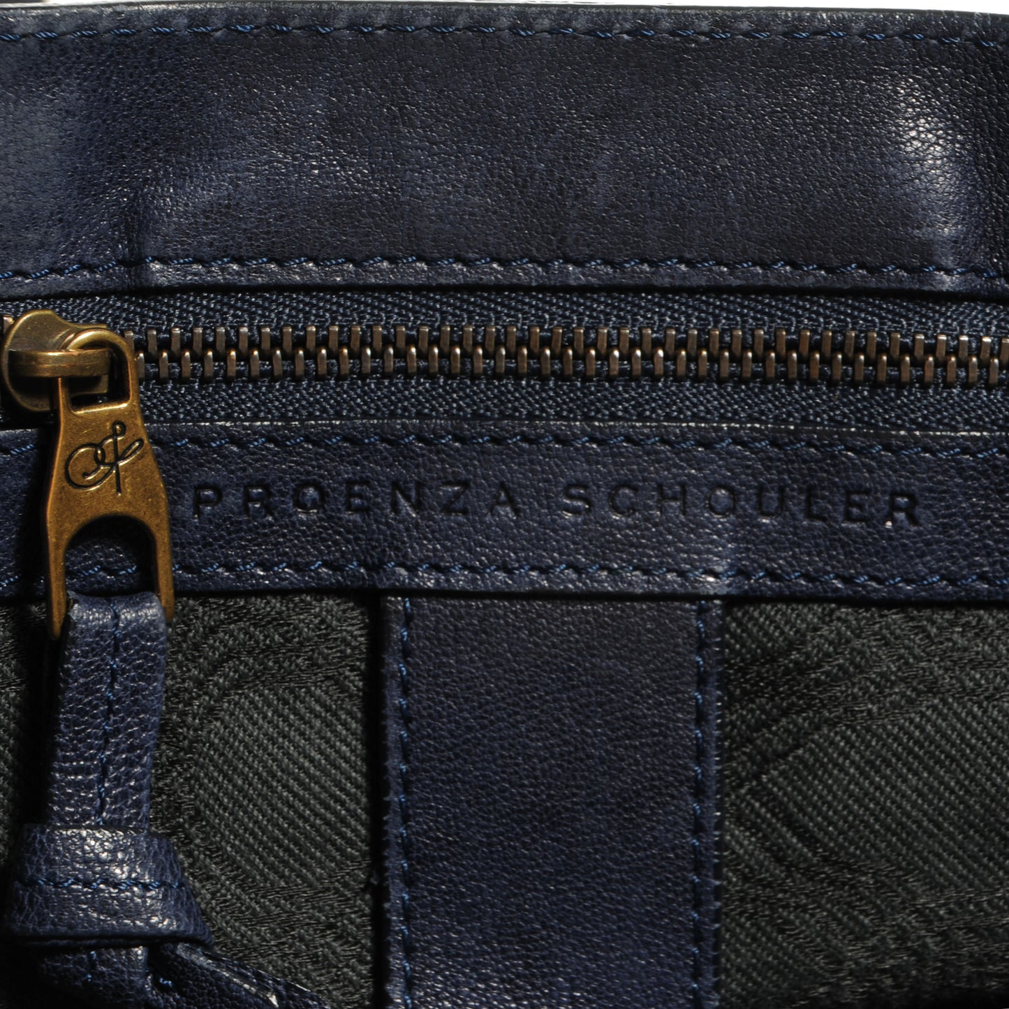 Lambskin PS1 Medium Satchel Midnight