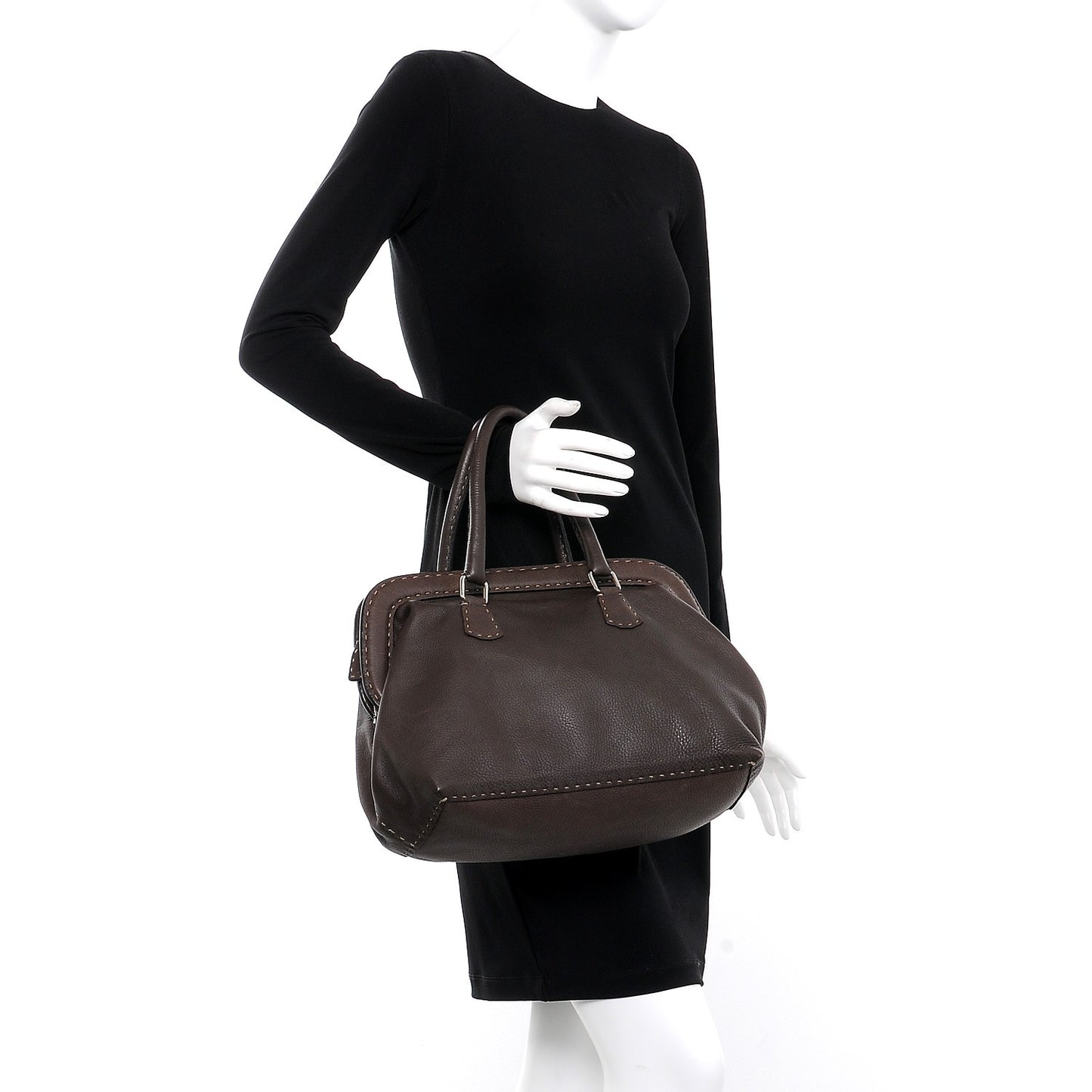 Cuoio Romano Selleria Adele 1328 Bag Moro