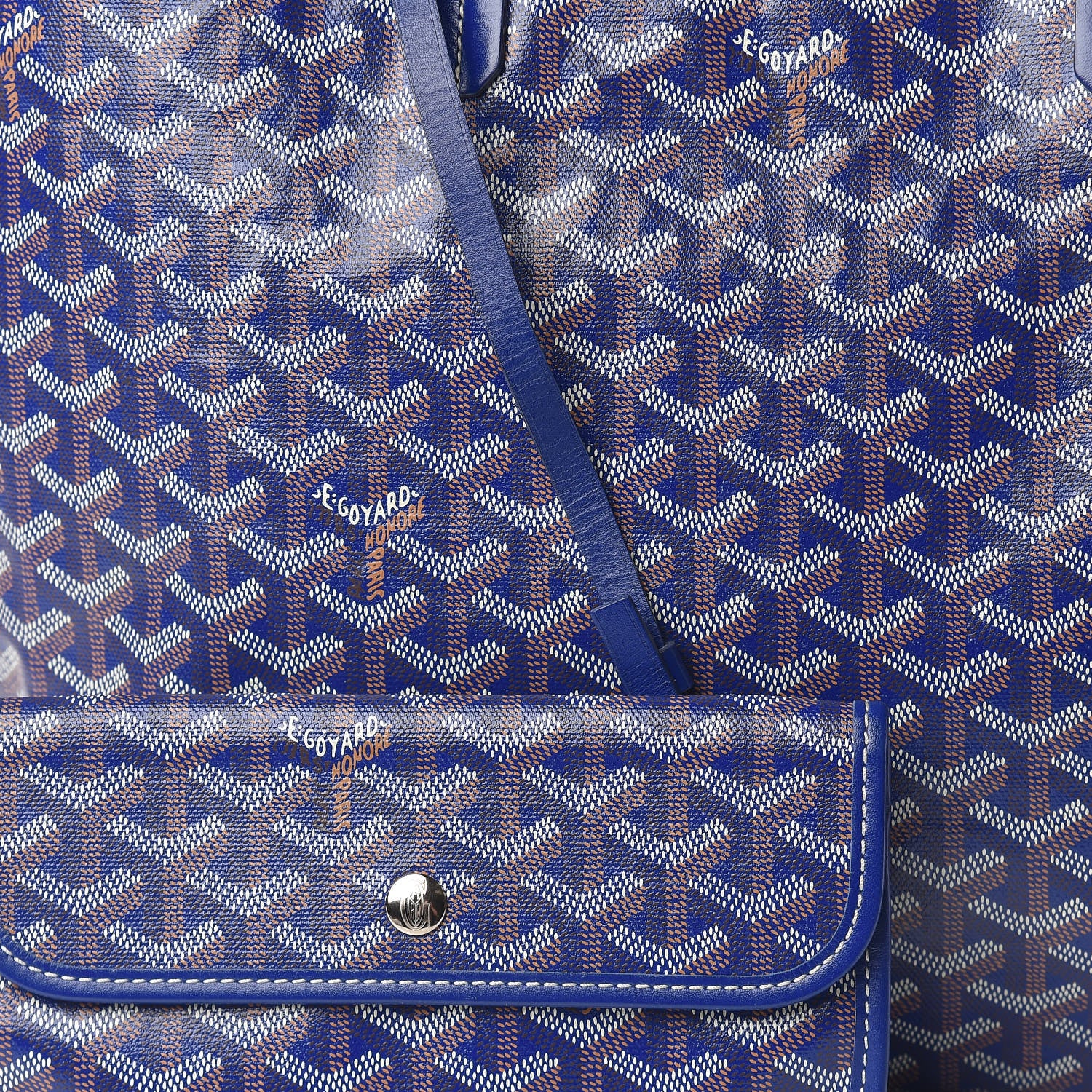 Goyard Goyardine Saint Louis PM Blue 12 of 12