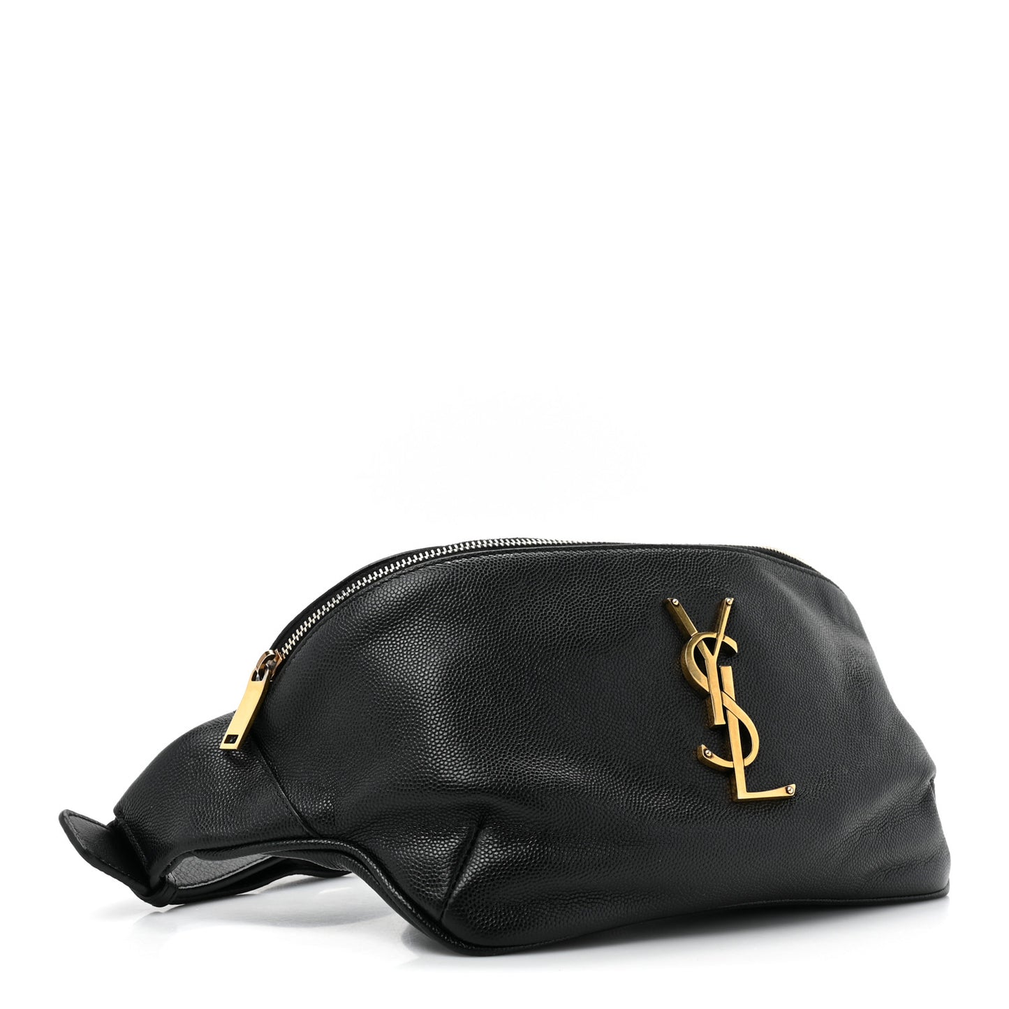 Grain De Poudre Monogram Belt Bag Black