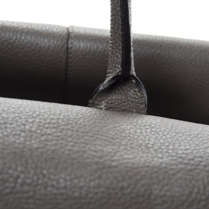 Mulberry Classic Grain Medium Bayswater Satchel Mole Grey 13 of 18