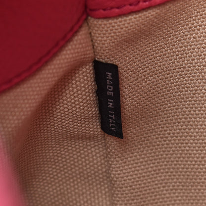 Prada Vitello Daino Shopping Tote Peonia 7 of 11