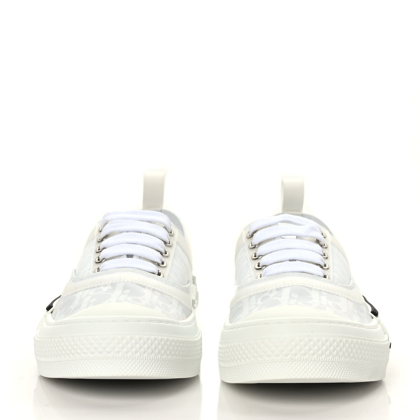 Canvas Oblique Walk'N'Dior Low Top Sneakers 40 White