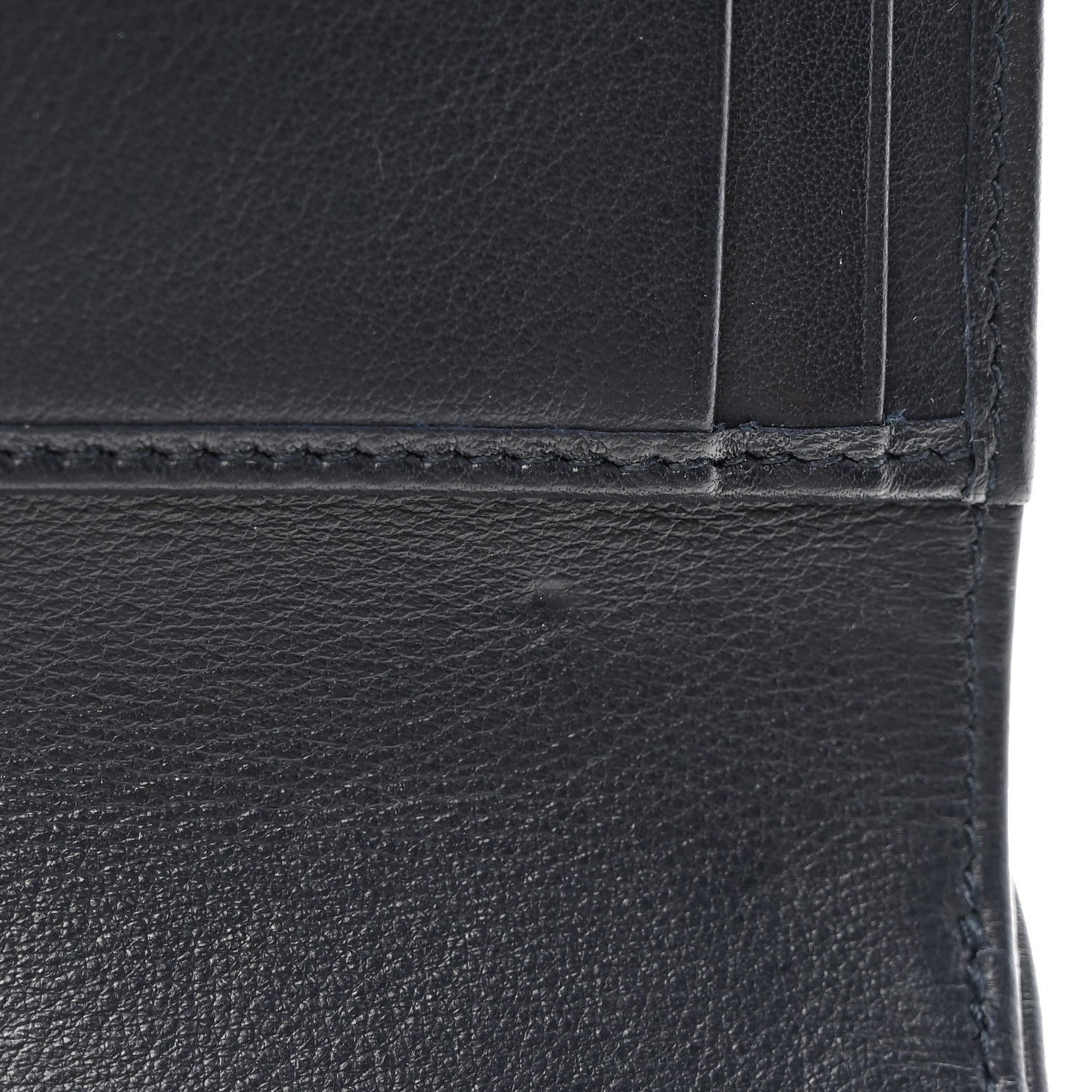 Christian Dior Oblique Saddle Lotus Wallet Blue 8 of 11