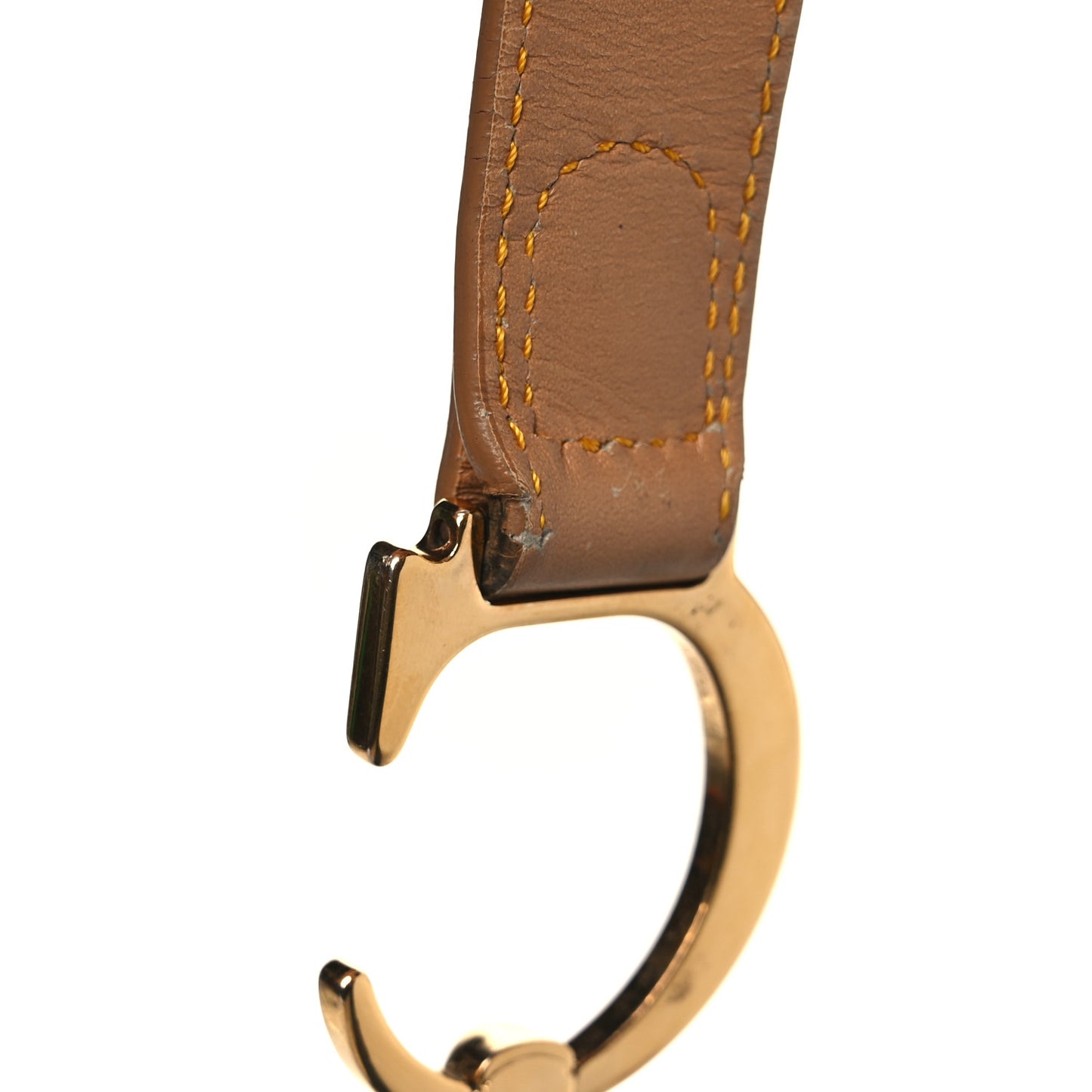 Denim Calfskin Saddle Bag Blue