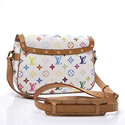 Louis Vuitton Monogram Multicolor Sologne White 2 of 10