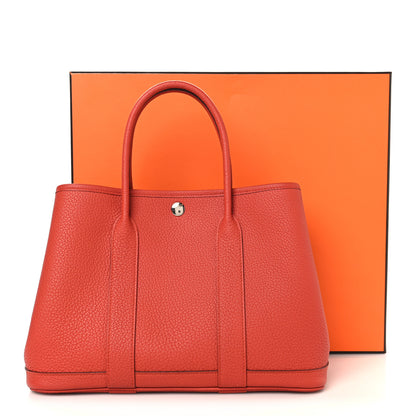 Hermes Negonda Garden Party 30 TPM Rouge Duchesse 9 of 9