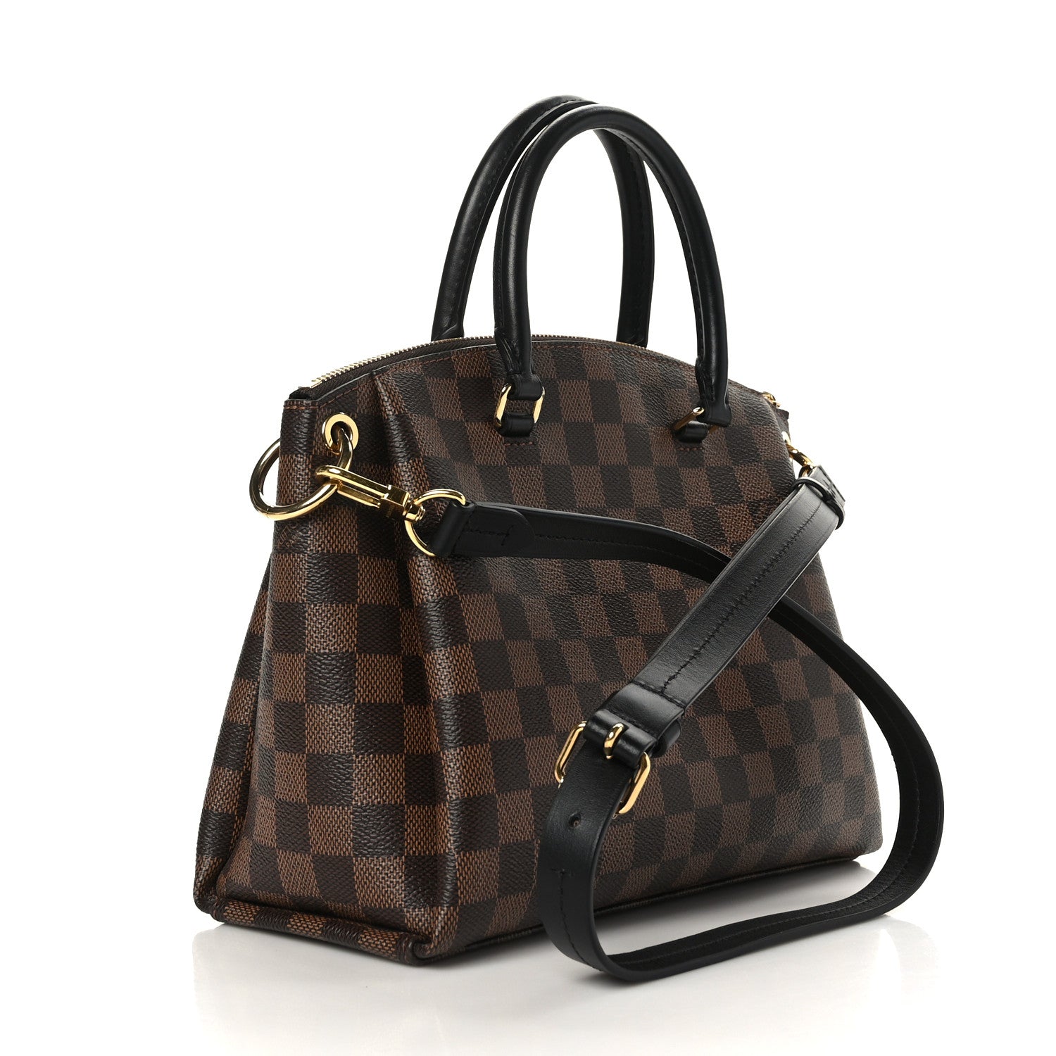 Louis Vuitton Damier Ebene Odeon Tote PM Black 3 of 8