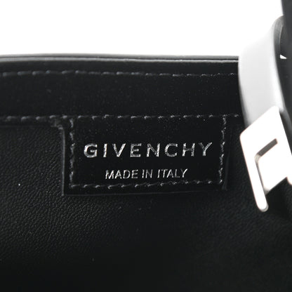 Givenchy Box Calfskin Mini Cut Out Shoulder Bag Black 6 of 10