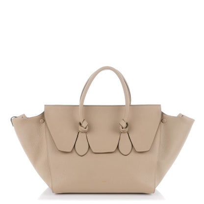 Celine Crisped Calfskin Medium Tie Knot Tote Light Taupe 1 of 7