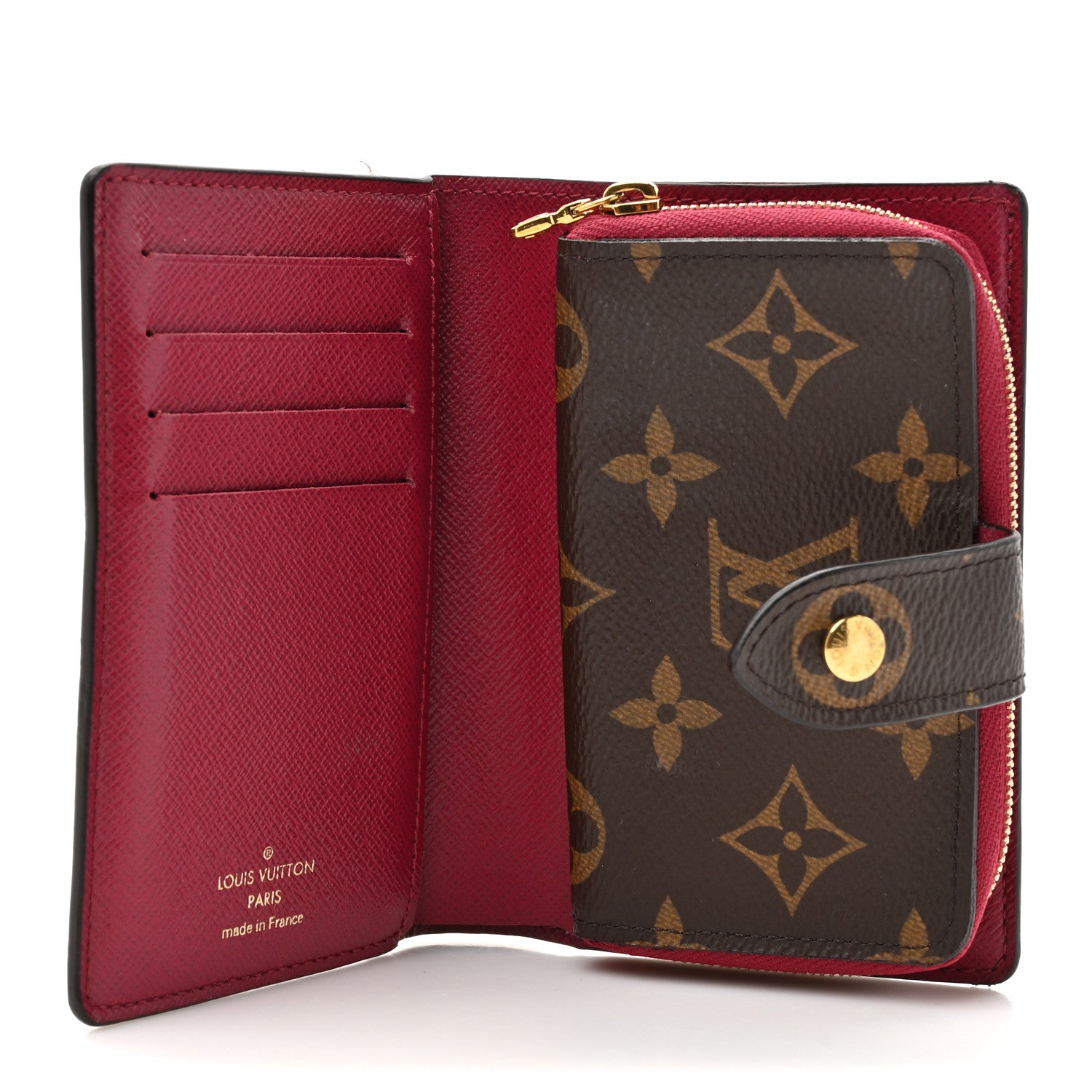 Louis Vuitton Monogram Juliette Wallet Fuchsia 5 of 10