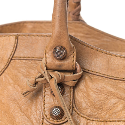 Balenciaga Agneau Giant 12 Rose Gold Hardware City Cumin 9 of 14
