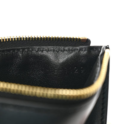 Celine Shiny Smooth Calfskin C Phone Holder Wallet On Chain Bag Black 8 of 8