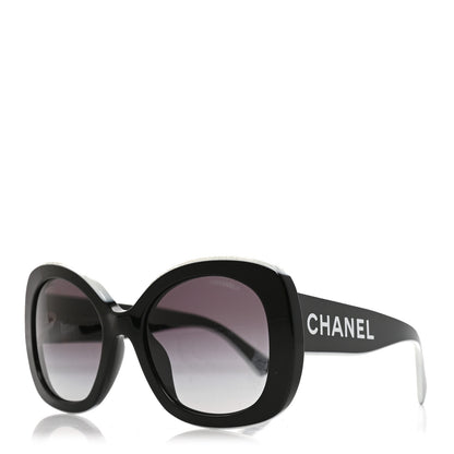 Chanel Acetate Sunglasses 71414A Black 1 of 7