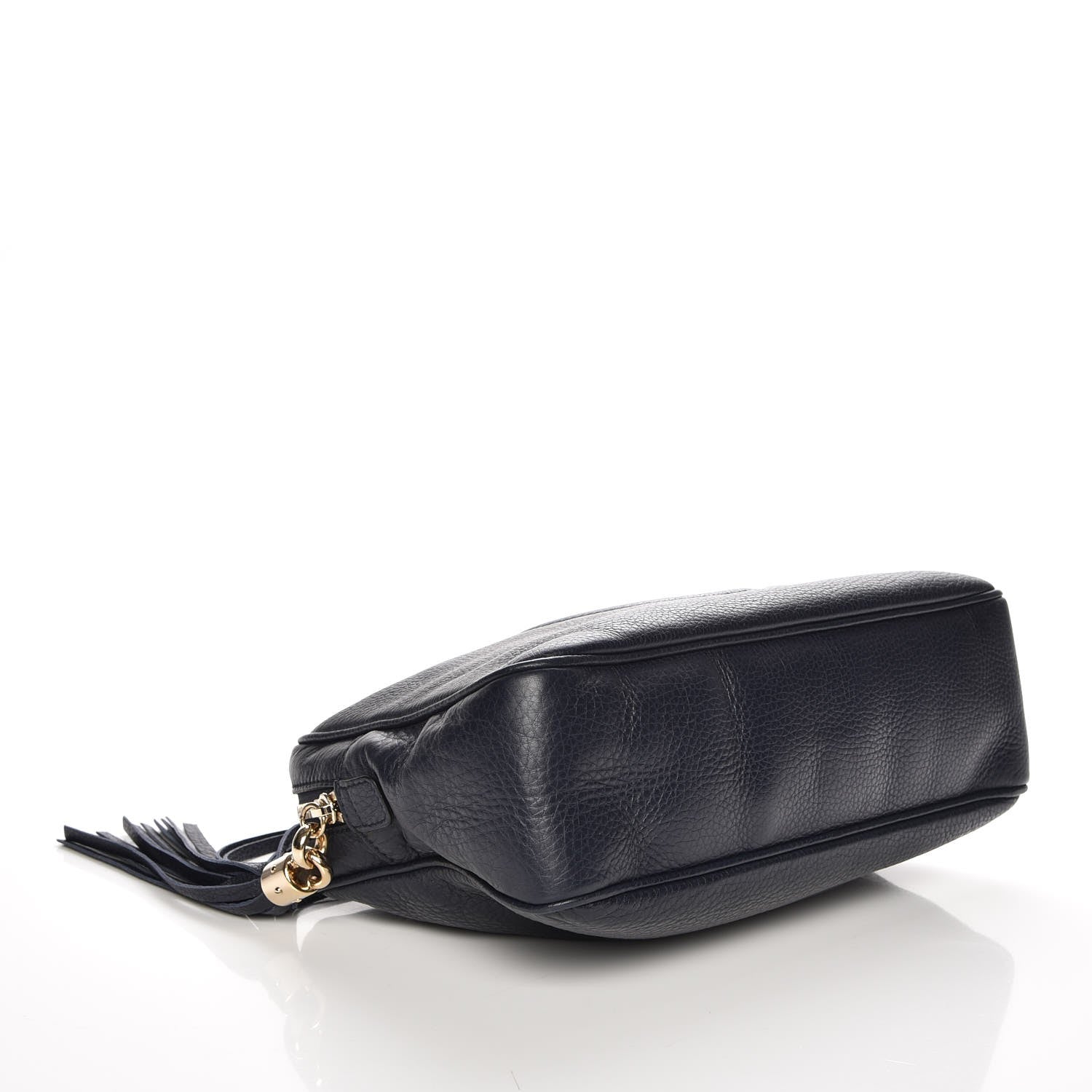 Gucci Pebbled Calfskin Small Soho Bowler Blue 4 of 7