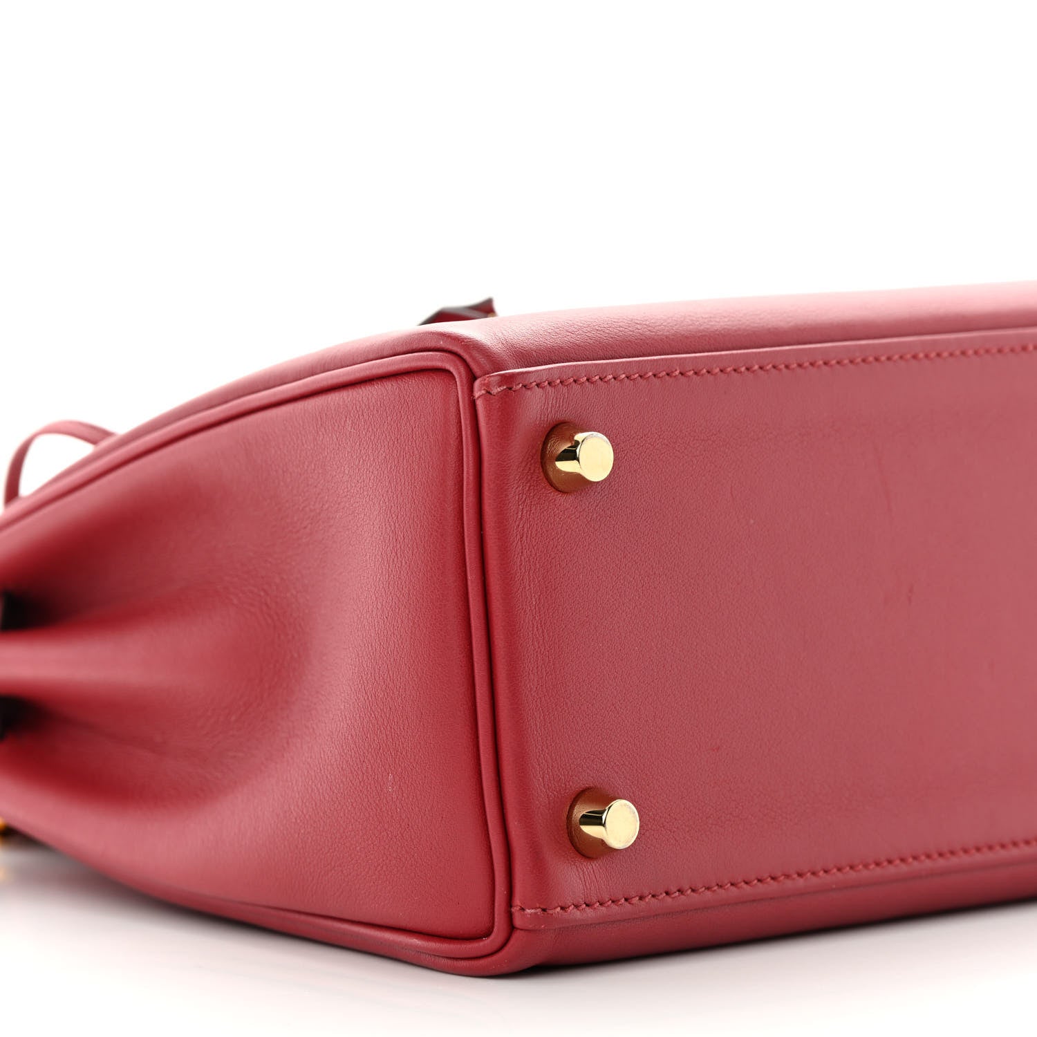 Hermes Swift Kelly Retourne 25 Rouge Grenat 9 of 15