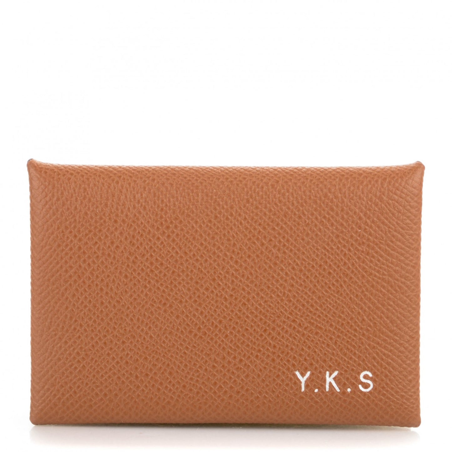 Epsom Calvi Card Case Miel