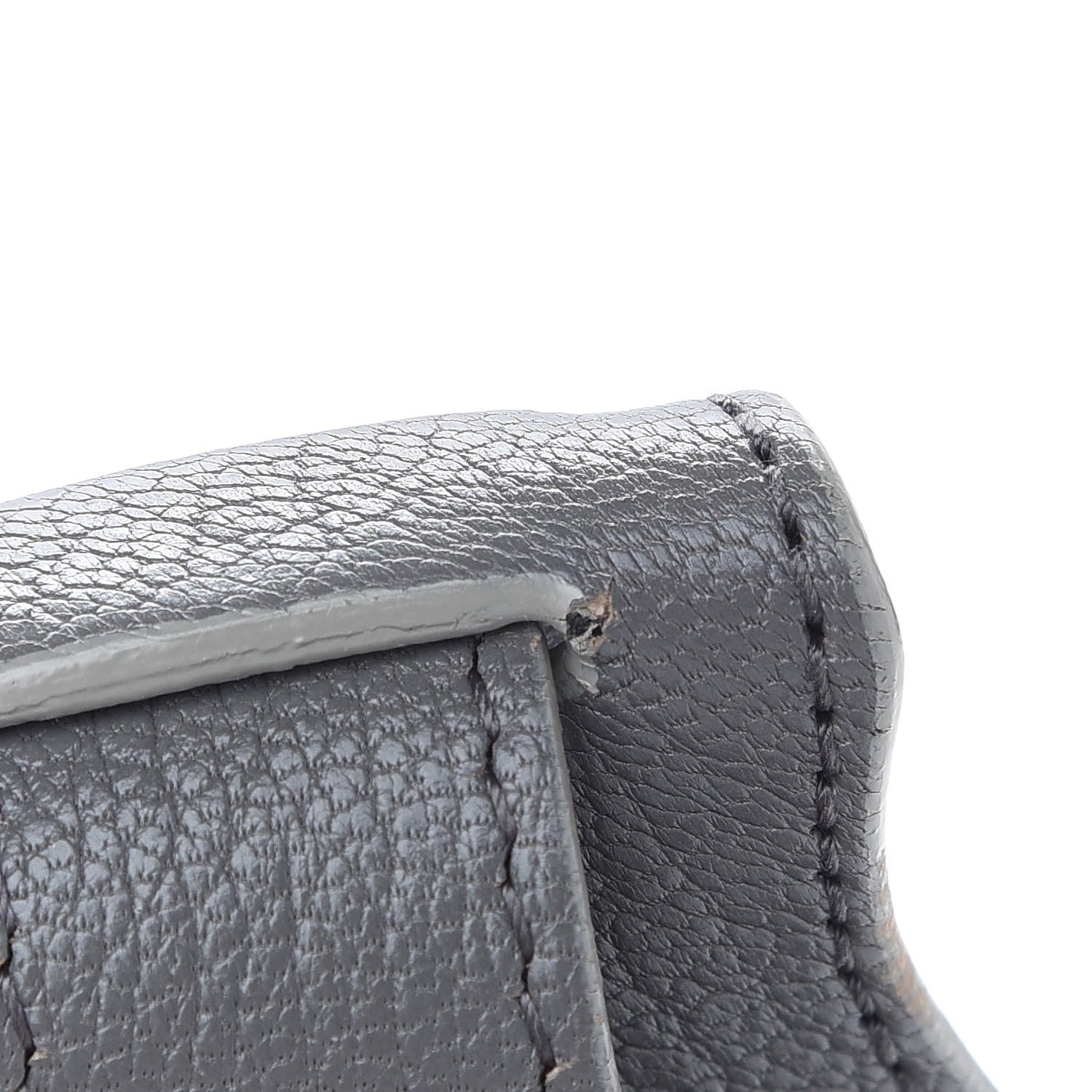 Balenciaga Chevre Gold Metallic Edge Hardware Mini City Gris Acier 10 of 10