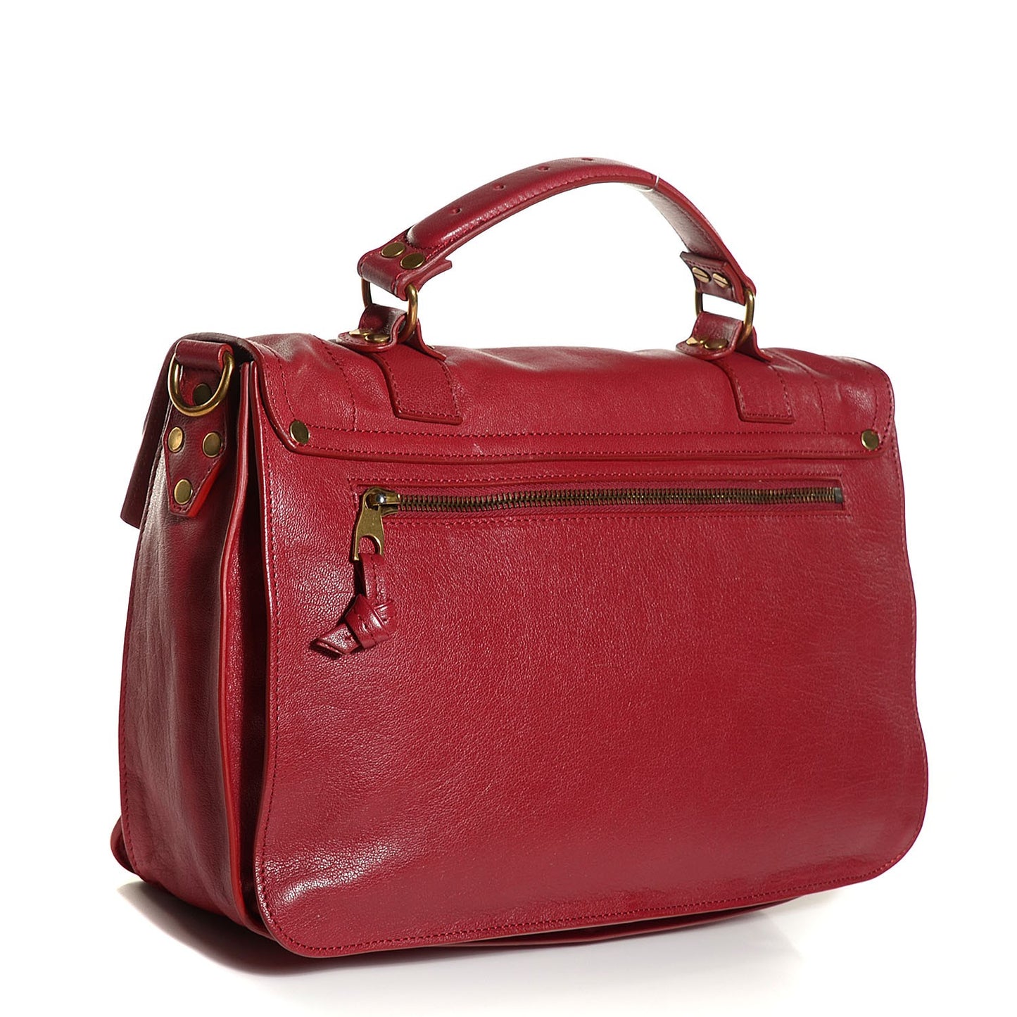 Lambskin Medium PS1 Satchel Chianti