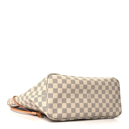 Louis Vuitton Damier Azur Neo Neverfull MM Rose Ballerine 5 of 10
