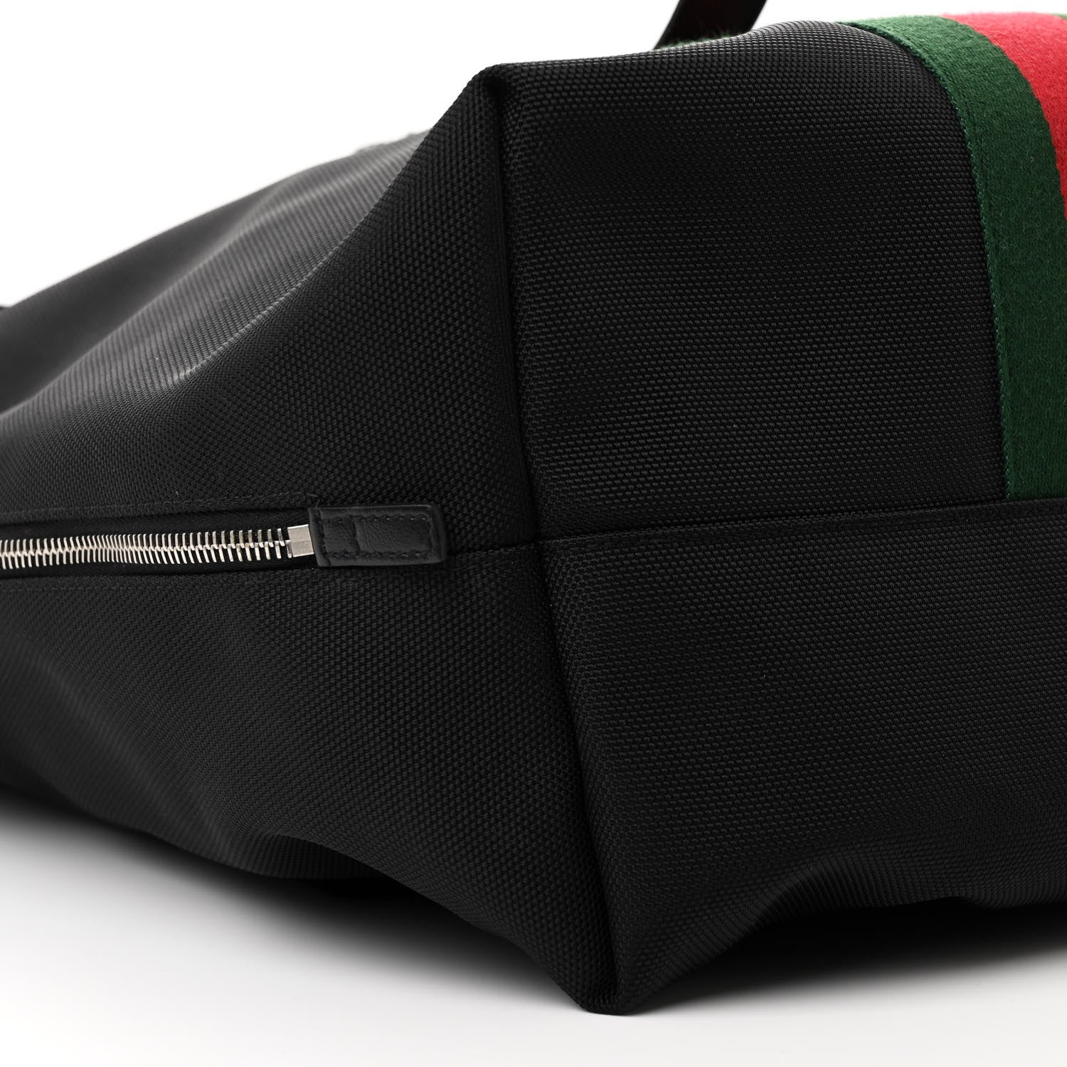 Gucci Techno Canvas Web Single Buckle Backpack Black 9 of 13
