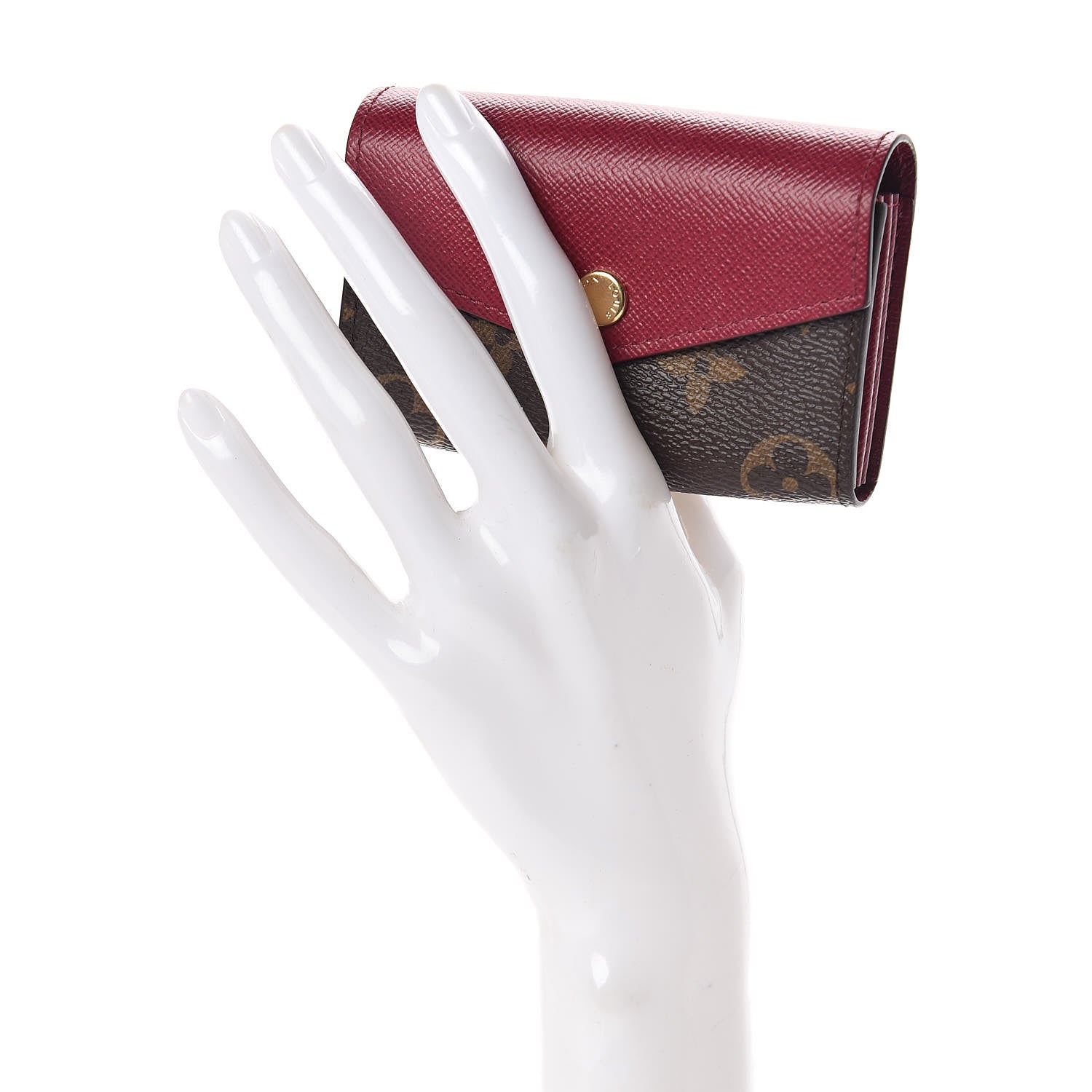 Louis Vuitton Monogram Sarah Multicartes Fuchsia 2 of 6