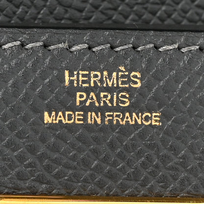 Hermes Courchevel Kelly Compact Wallet Graphite 8 of 12