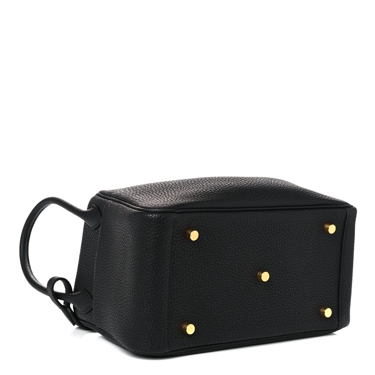 Hermes Taurillon Clemence Lindy 26 Black 4 of 9