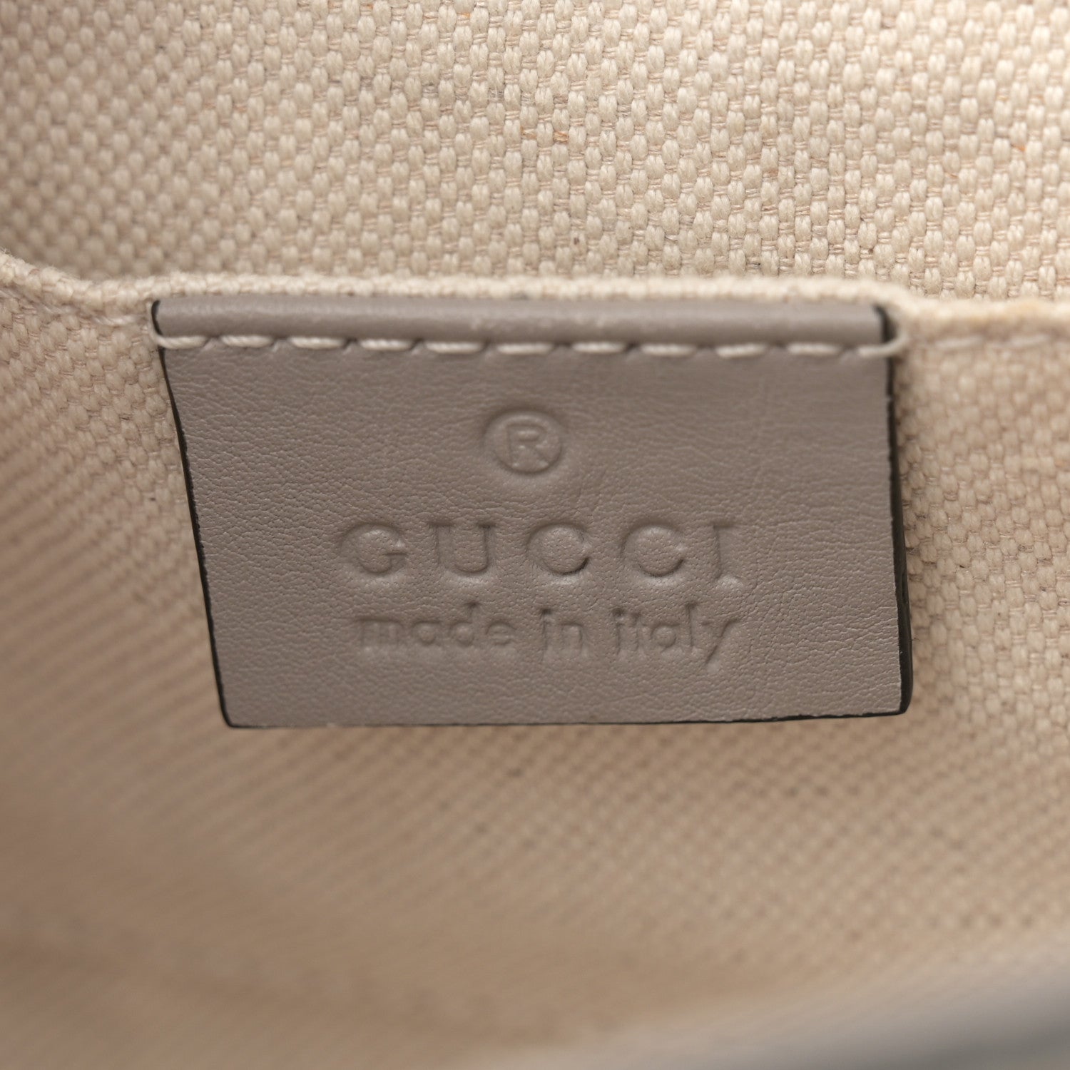 Gucci Guccissima Mini Emily Chain Shoulder Bag Storm Grey 6 of 11