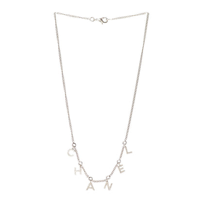 Chanel Logo Necklace Gold 3 of 5