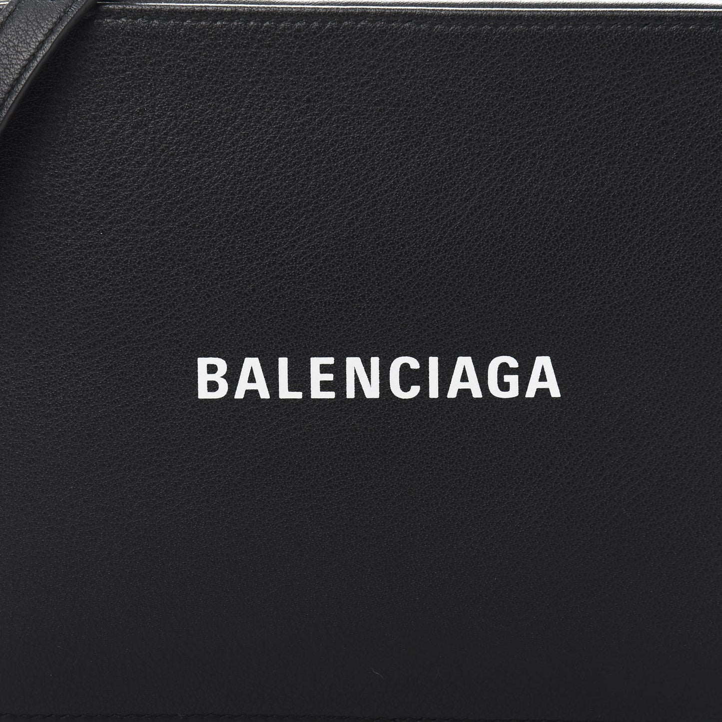 Calfskin Logo S Everyday Camera Bag Black