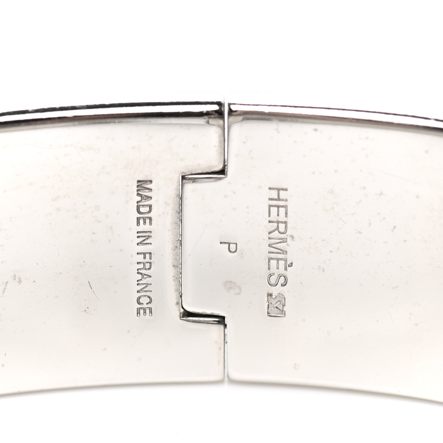 Hermes Enamel Wide Clic Clac H Bracelet GM Black 4 of 4
