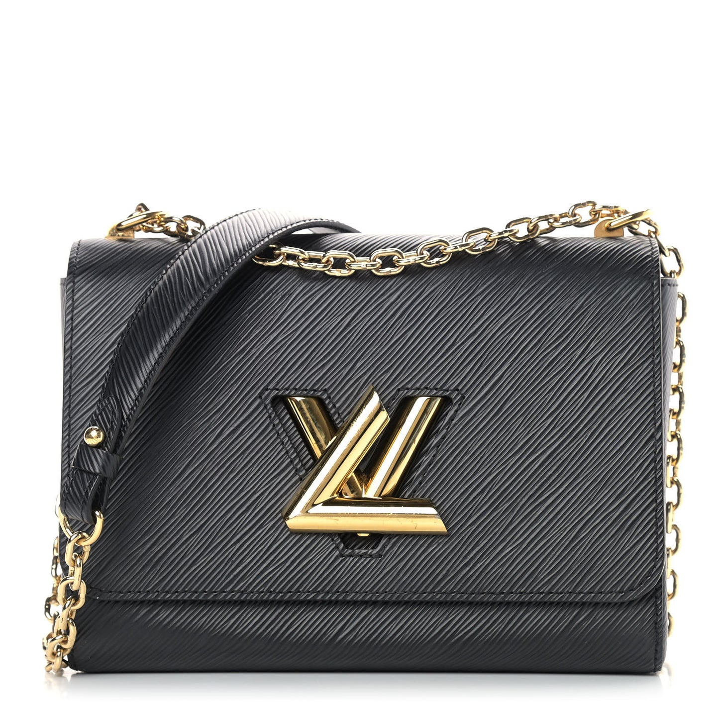 Epi Twist Shoulder Bag MM Black