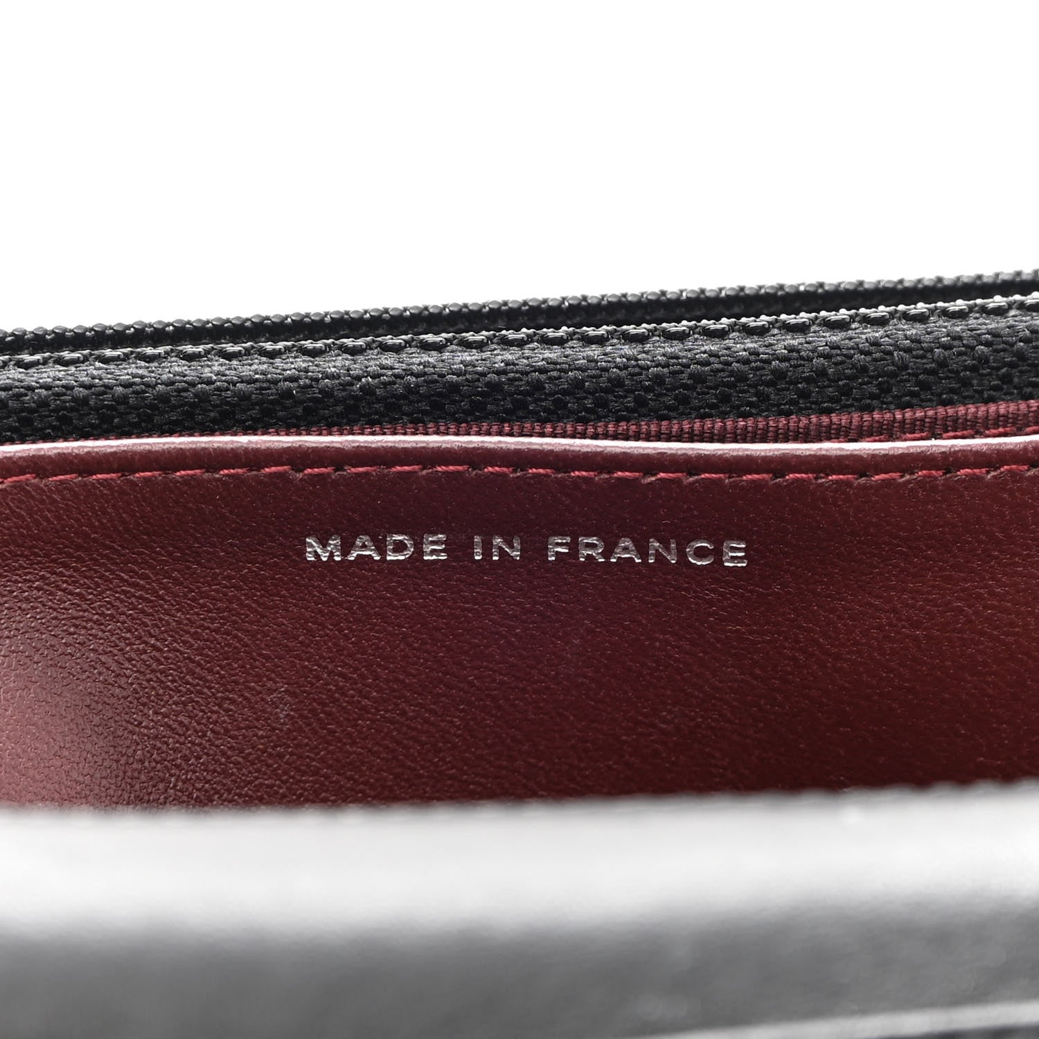 Chanel Lambskin Quilted Wallet On Chain WOC Black 6 of 9