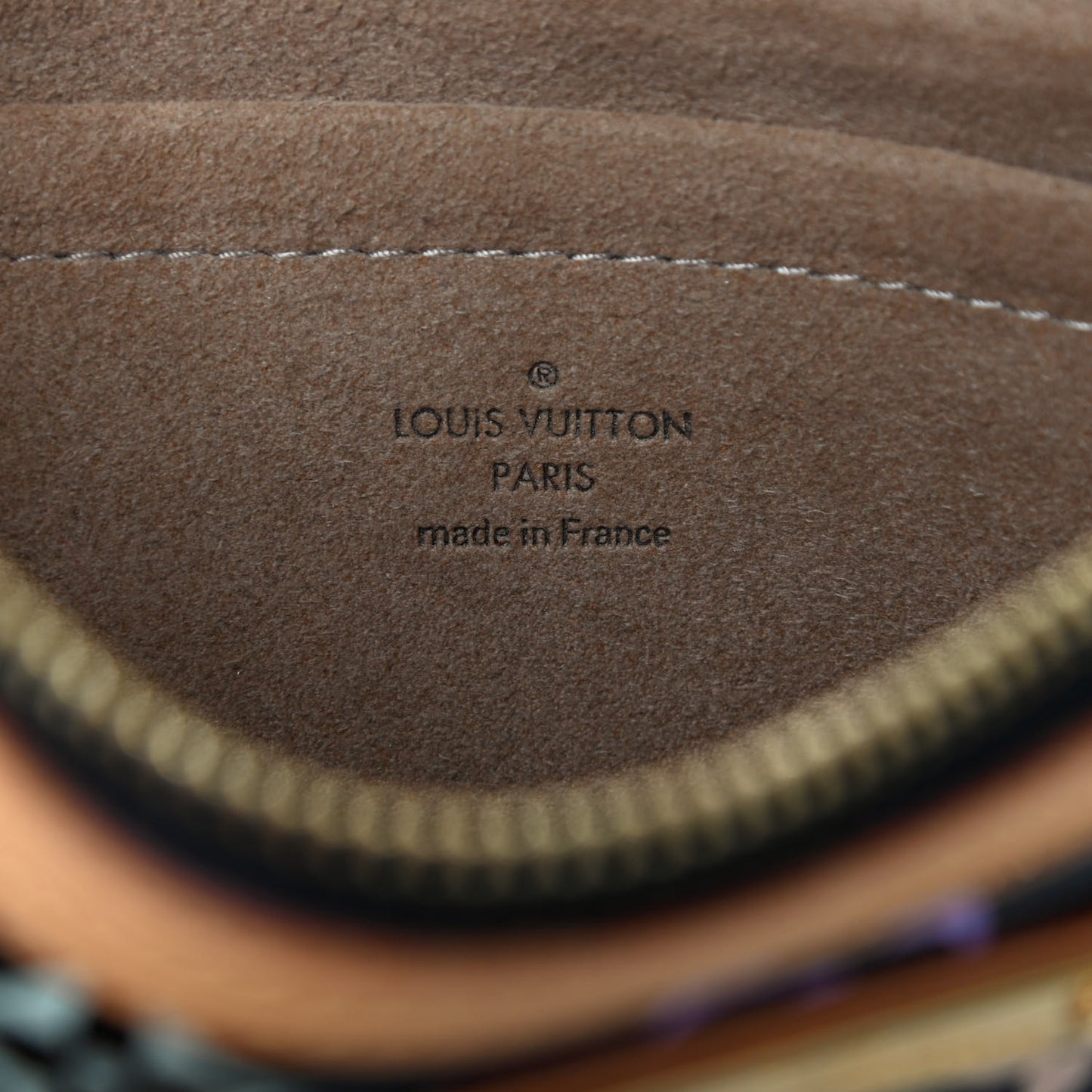 Monogram Multicolor Pochette Milla MM Black