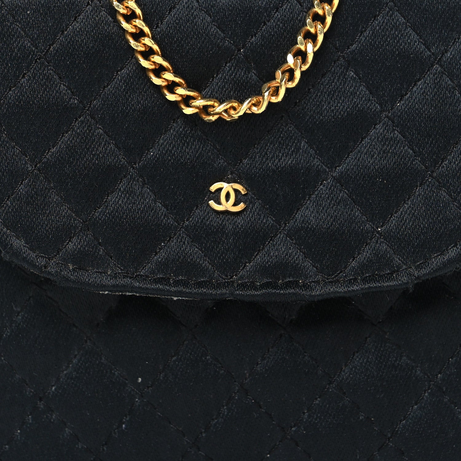 Chanel Jersey Quilted Micro Flap Bag Black 8 of 10