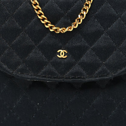Chanel Jersey Quilted Micro Flap Bag Black 8 of 10