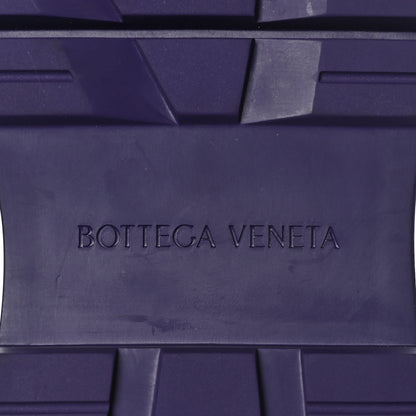 Bottega Veneta Calfskin The Tire High Boots 38 Black Plum 7 of 7