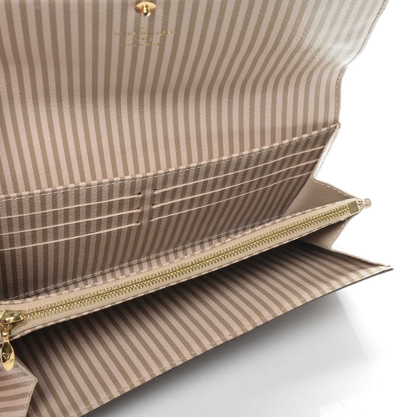 Damier Ebene Trunks and Locks Sarah Wallet