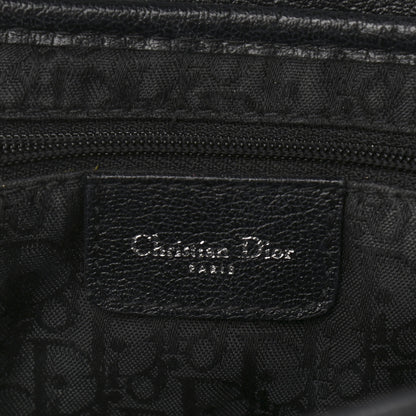 Christian Dior Calfskin Saddle Bag Black 6 of 19