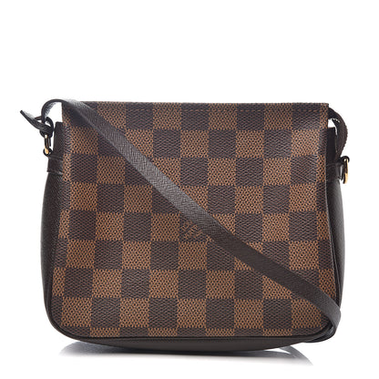 Louis Vuitton Damier Ebene Trousse Make Up Bag Pochette 1 of 8