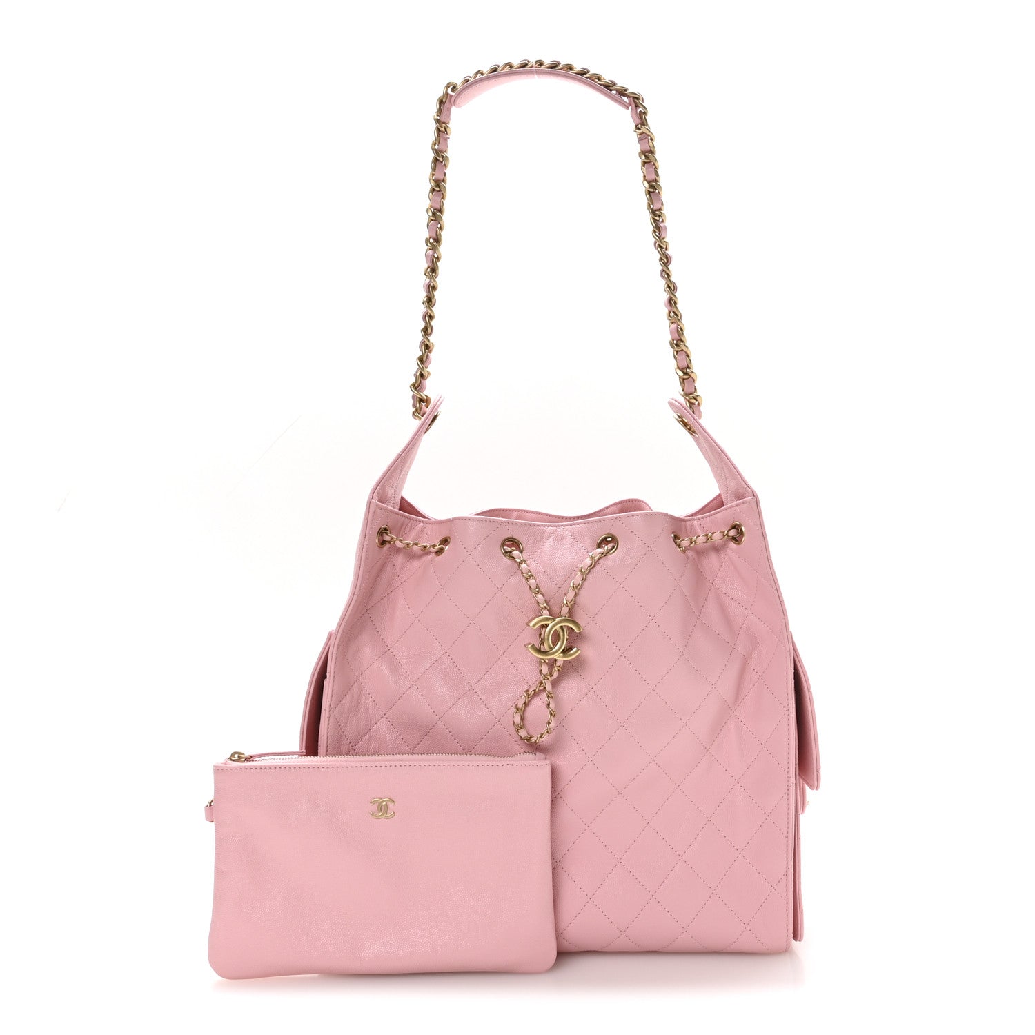 Chanel Caviar Quilted Medium Chanel 25 Handbag Light Pink 3 of 11