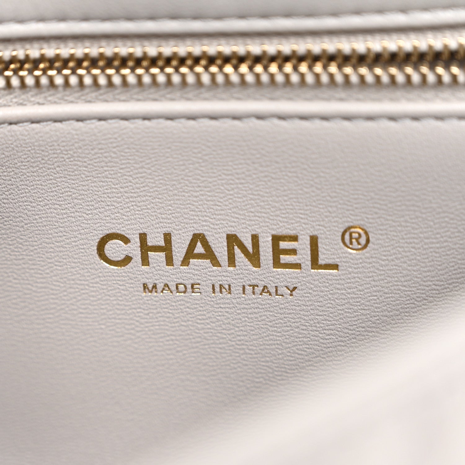 Chanel Lambskin Resin Pearl Quilted Small Flap Grey 6 of 11