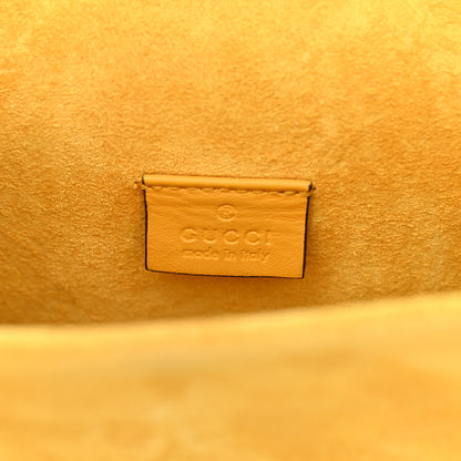 Gucci GG Supreme Monogram Mini Dionysus Shoulder Bag Yellow 5 of 8