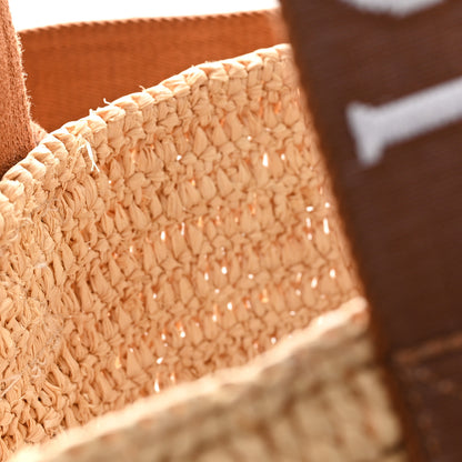 Loewe Raffia Paulas Ibiza Fold Shopper Tote Natural Tan 11 of 11