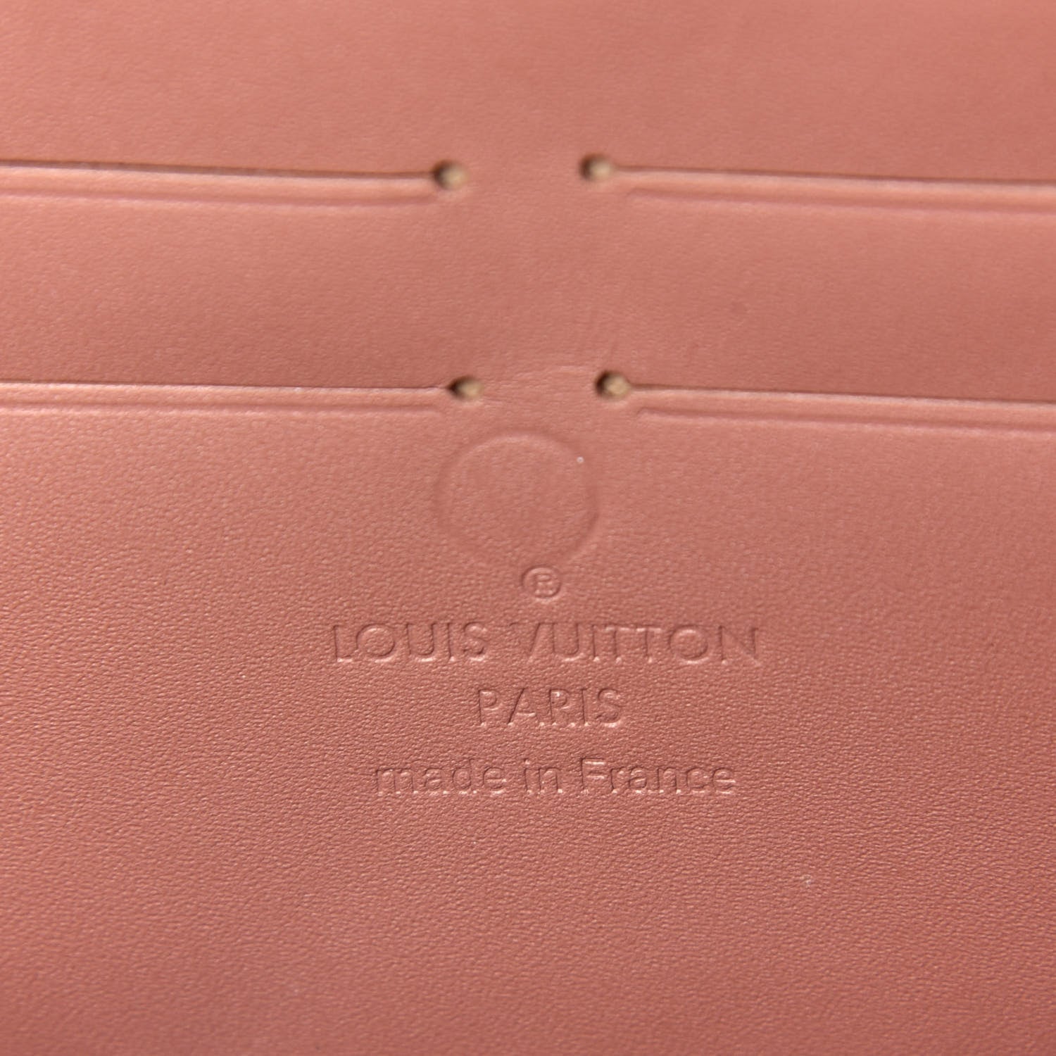 Louis Vuitton Vernis Zippy Wallet Rose Velours 6 of 7