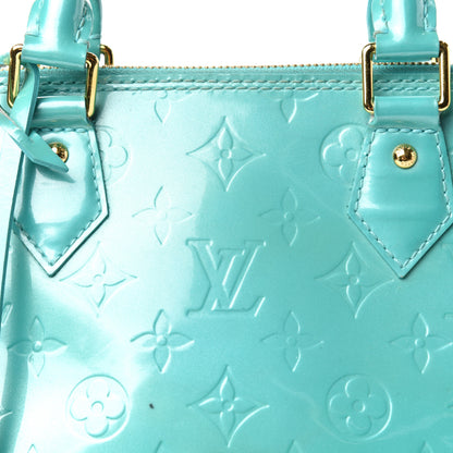 Louis Vuitton Vernis Alma PM Blue Lagon 9 of 9