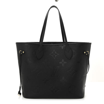Louis Vuitton Empreinte Monogram Giant Neverfull MM Black 1 of 10