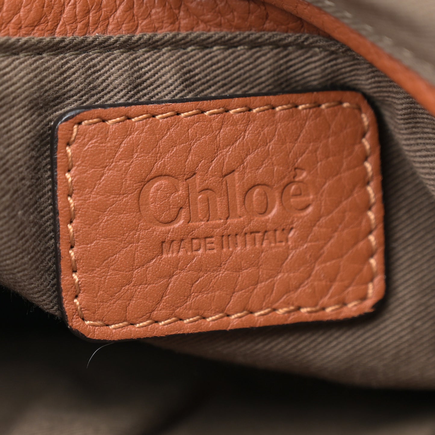 Calfskin Medium Marcie Satchel Tan