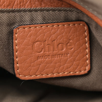 Chloe Calfskin Medium Marcie Satchel Tan 6 of 13